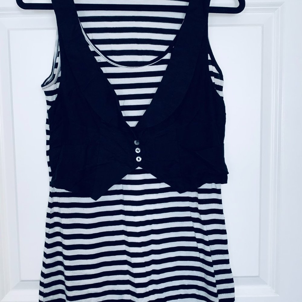 Forever 21 Striped Tank with Vest
